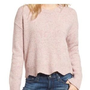 Rebecca Minkoff Soft Pink Crew Neck Sweater